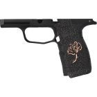 P365X/XL ROSE RUBBER GRIP ENHANCEMENT KIT-BLACK/GOLD