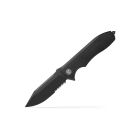 SIG SAUER VALIDUS DROP SERRATED POINT KNIFE - BLACK G10