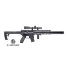 With 700 fps Muzzle Velocity, this 177 caliber pellet, CO2 powered SIG MCX Air Rifle delivers 30 rounds of rapid-fire with 1-4x24 rifle scope and black stock.