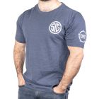 OHT SHIELD-COLOSSEUM MEN'S NAVY BLUE T-SHIRT [SM & MED LEFT]