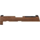 P320 CARRY/COMPACT 9MM 3.9" SLIDE ASSEMBLY, SIG-LOC READY, COYOTE BROWN