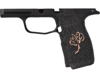 P365X/XL ROSE RUBBER GRIP ENHANCEMENT KIT-BLACK/GOLD