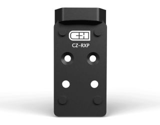 C&H PRECISION MOUNTING PLATE FOR THE ROMEO-X PRO - FITS CZ P-10 PISTOLS