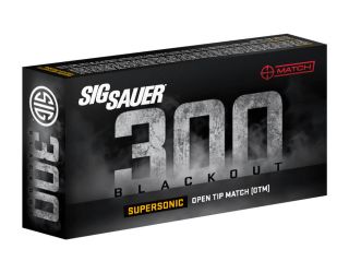 AMMO, 300BLK, 125GR, MATCH, SUPERSONIC, BOX/20