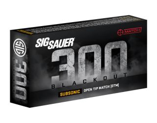 AMMO, 300BLK, 220GR, MATCH, SUBSONIC, BOX/20
