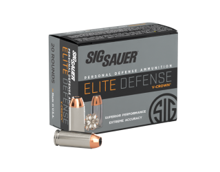10MM, 200GR, Elite V-Crown, JHP