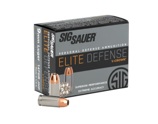 9MM, 147GR, Elite V-Crown, JHP