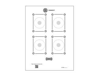 T501 CONNECT OHD ZEROING TARGET