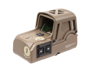 Explore the world of precision optics with the Sig Sauer ROMEO9T 1X38MM, a technological marvel captured in this image. This high-performance optic showcases the perfect fusion of innovation and reliability that defines Sig Sauer's legacy.