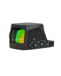 A premium enclosed red dot optic, the Sig Sauer ROMEO X PRO offers exceptional clarity, durability, and precision for enhanced shooting performance.